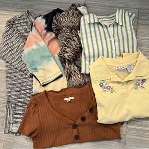 Bundle of Women's Tops all Size Large